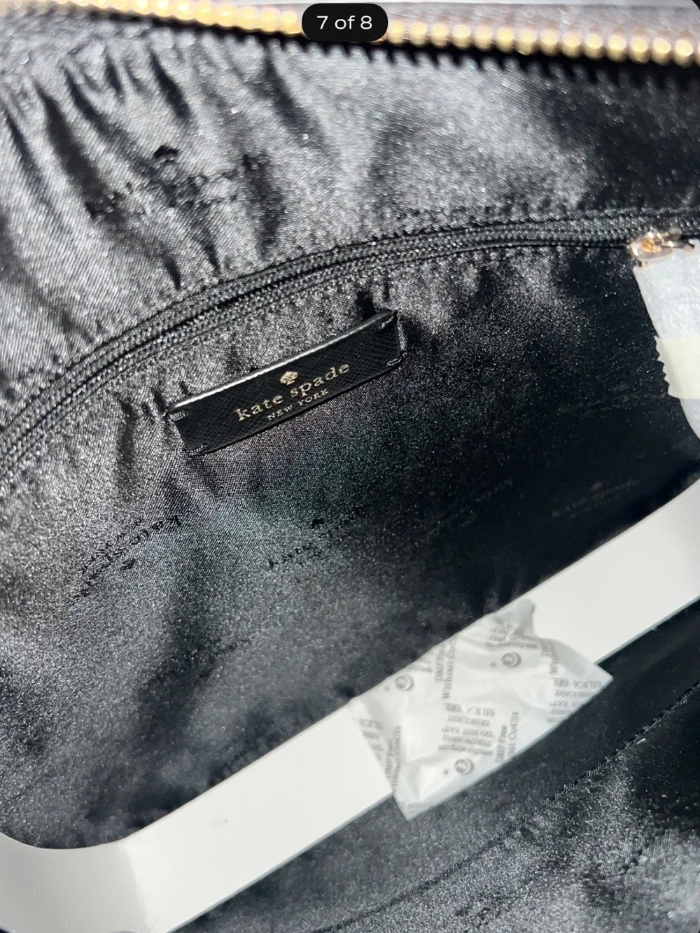 Kate Spade Sadie Black Saffiano Leather Messenger Crossbody ♠️ NWT